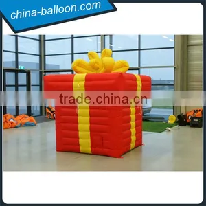 Christmas Decoration Inflatable Gift Box /attractive Gift Box Inflatables for Sale thumbnail-2