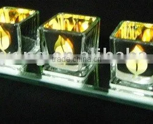Glass Candle Holder thumbnail-1