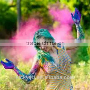Wholesale Cornstarch Made Color Powder, Concrete Color Pigments Holi Powder, Cosmetic Organic Pigments Holi Color Powder Quality Choice thumbnail-3
