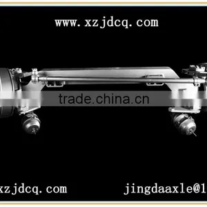 Xcmg Yutong Mining Dump Vechicle Truck Steering Drive Axle GTQ10 Steel Welded Rear and Front Drive Steer Axle Torsion Axle Quality Choice thumbnail-3