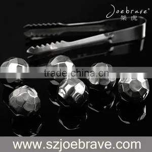 Stainless Steel Chilling Reusable Diamond Shape Ice Cube for Whiskey,Red Wine,Beverage thumbnail-2