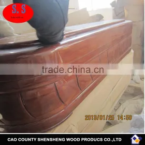 Cardboard Coffin or Eco Paper Casket XH-27 thumbnail-5