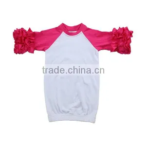 2016 Hot Sale New Design China Baby Girl Romper Kids Romper Ruffle Romper thumbnail-1