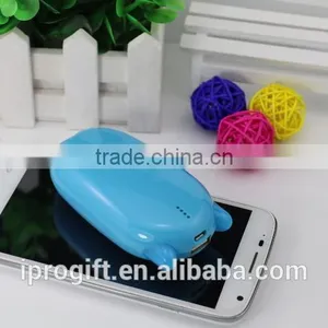 Wholesale Cute Shape Custom Logo Portable Power Bank 6000mAh thumbnail-1