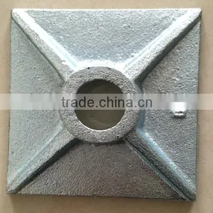 Base Plate Ductile Iron Scaffolding Accessories Round Base Plate thumbnail-3