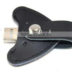 Promotional Gift Fish Shape Leather Usb thumbnail-3