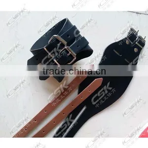 Weight Lifting Leather Wrist Wrap thumbnail-3