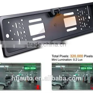 Night Vision License Plate Camera EU European Car Backup Camera thumbnail-6