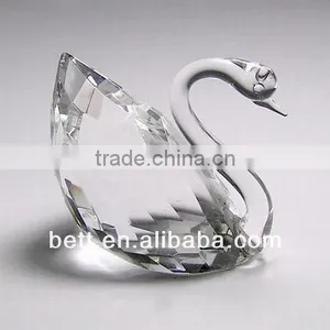 Clear Crystal Swan Wedding Gift Wholesale thumbnail-1