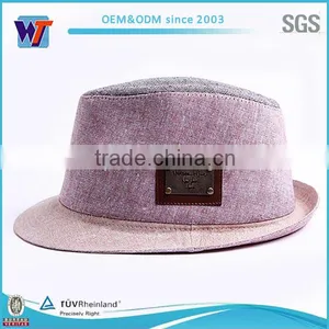 Wool Felt Hats Vintage Fedora Hats Wholesale for Men thumbnail-4