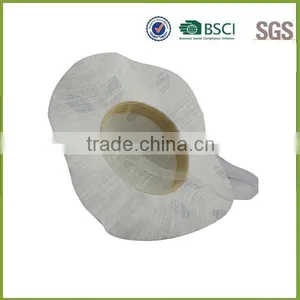 Flower Decorated Straw Hat Paper Straw Women Summer Hat thumbnail-5