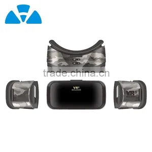 VR BOX CASE 3d Glasses Headset for Samsung/HTC/iPhone/Huawei/Blackberry thumbnail-5