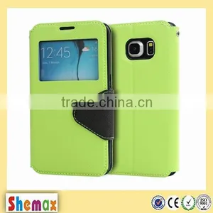 OEM Fancy Leather Cover Case for Samsung Galaxy Note Edge N9150,For Samsung N9150 Case thumbnail-1