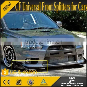 Carbon Fiber Universal Front Splitters for Cars in Common Use thumbnail-1