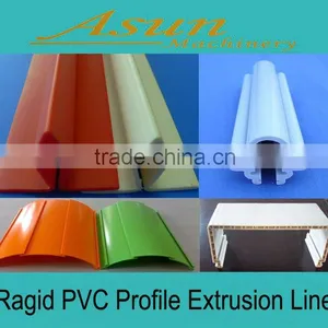 Rigid PVC Profile Extrusion Line/PVC Profile Making Machine thumbnail-1