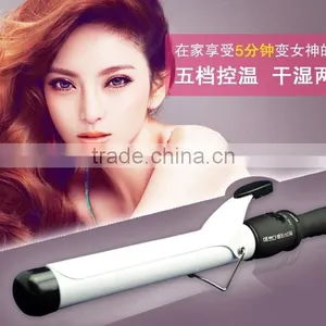 Ceramic Tourmaline 25mm Hair Curler Curling Iron Wand thumbnail-2