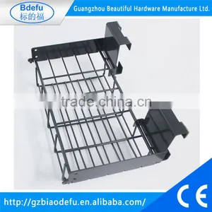 Metal Hanging Storage Wire Supermarket Baskets,supermarket Shelf thumbnail-1