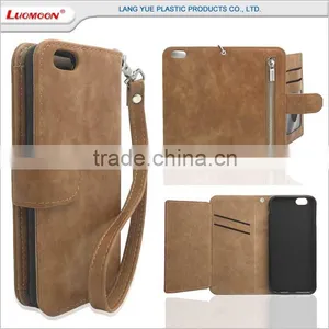 With Card Slots Leather Flip Cover Case for Xiaomi Redmi Mi5 Note 3 Mi4 4 5 6 7 8 9 thumbnail-3