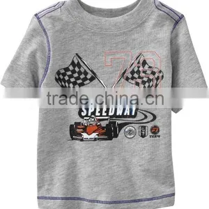 100 Combed Cotton Child Clothes, Kid Clothes Kid Wear, Girls Clothes, Cotton Print T-shirt for Kid thumbnail-1