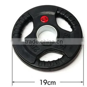 Colored Crossfit Equipment Solid Rubber Olympic Bumper Plates thumbnail-5