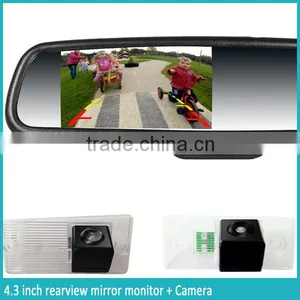 4.3 Inch Bluetooth Rearview Mirror With Reverse Camera thumbnail-2