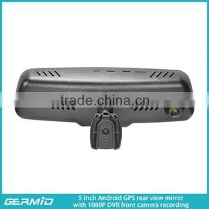 5inch Android Syatem Front Record Rearview Mirror GPS Navigator With Fast Back Camera Reflection and OEM Bracket thumbnail-5