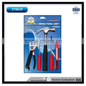 6pcs Different Types of Kraft Hand Tools Handward Tool Set thumbnail-1