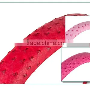 Pu Steering Wheel Cover Bulge Antiskid Fashion Set Small Sheepskin Car Steering Wheel Set of Comfortable Feel thumbnail-6