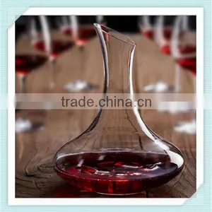 2016 Handmade Crystal Decanter Wine Lead Free Glass Wine Mouth Blowing Decanter for Sale thumbnail-6