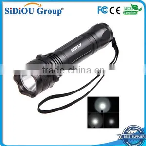 Mini High Quality Rechargeable Aluminium Led Flashlight thumbnail-1