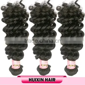 Top Remy Hair, Virgin Eurasian Deep Wave Hair Human Hair Weaving thumbnail-3