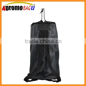 Lightweight Mesh Drawstring Basketball Bag Sprot Beach Ball Bag thumbnail-3