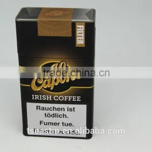 Manufacturer Coffee Metal Tins in Cool Cigarette Case Shape thumbnail-1