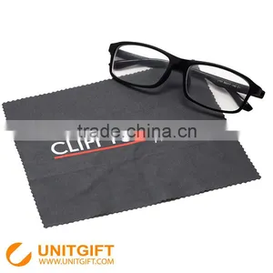 China Factory Wholesale Mini Microfiber Logo Print Microfiber Lens Cleaning Cloth Glasses thumbnail-5