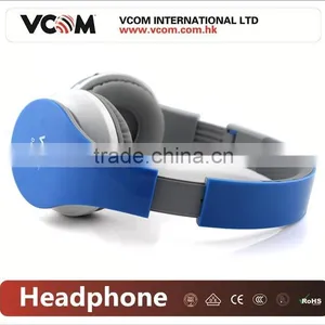 VCOM 2015 Top Selling Wireless Folding Headband Headset With SD Card thumbnail-2