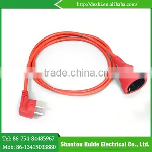 Professional Factory Orange VDE 2pin European Extension Cable thumbnail-5