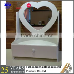 White MDF Wooden Home Goods Mirrors for Makeup thumbnail-1