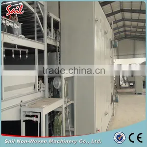 Nonwoven Mattress Polyester Fabric Wadding Production Line Thermal Bonding Line thumbnail-1