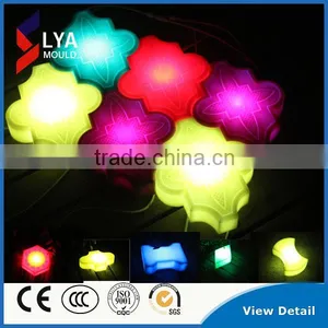 High Quality Colors LED Dancing Floor Light Multi-Shape Floor Tiles thumbnail-1