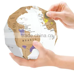 DIY Travel 3D Globe Scratch Map thumbnail-1