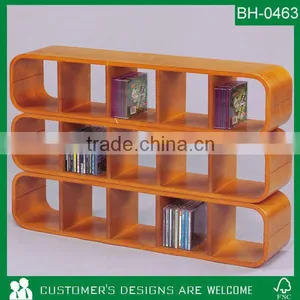 DVD Rack, Modern CD Rack, DIY Wooden CD Rack thumbnail-1