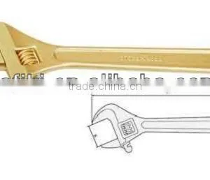 High Quality Non-sparking Adjustable Wrench thumbnail-1