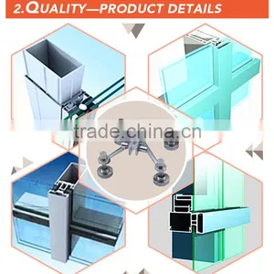 Facade System Visible Curtain Wall Design and Invisible Curtain Wall Design thumbnail-6
