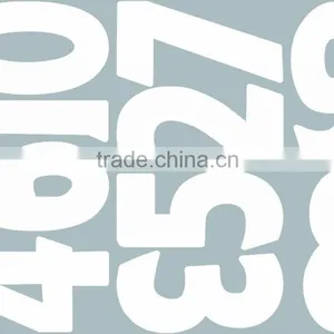 High Quality Heat Transfer Numbers for Soccer Jersey thumbnail-1