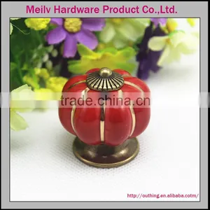 Foshan Manufacturer 2016-2017 32*32mm 39*39mm Ceramic Furniture Wardrobe Handle and Knobs thumbnail-1