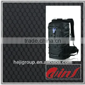 130D FDY 100% Polyester Hexagonal Diamond Oxford Fabric Bag With PU Coated thumbnail-1