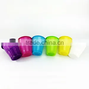 7OZ Disposable Rainbow Color pp Plastic Cup Custom Plastic Cup thumbnail-3