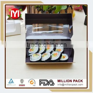 China Wholesale Custom Sushi Packing,Disposable Sushi Box Tray thumbnail-1