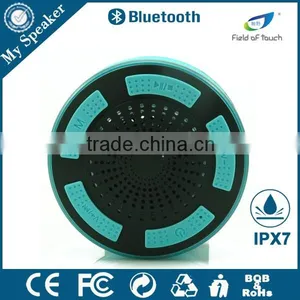 My Speaker F013 Black With Sky Blue New Arrival LED Wireless Bluetooth Waterproof Speaker thumbnail-2