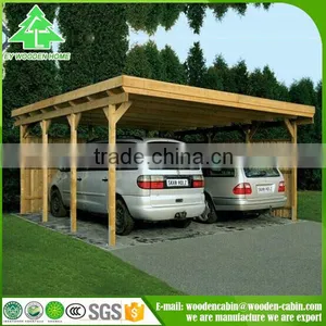 Latest Design Outdoor Waterproof Carport Aluminum / Wooden Carport for Sale thumbnail-1